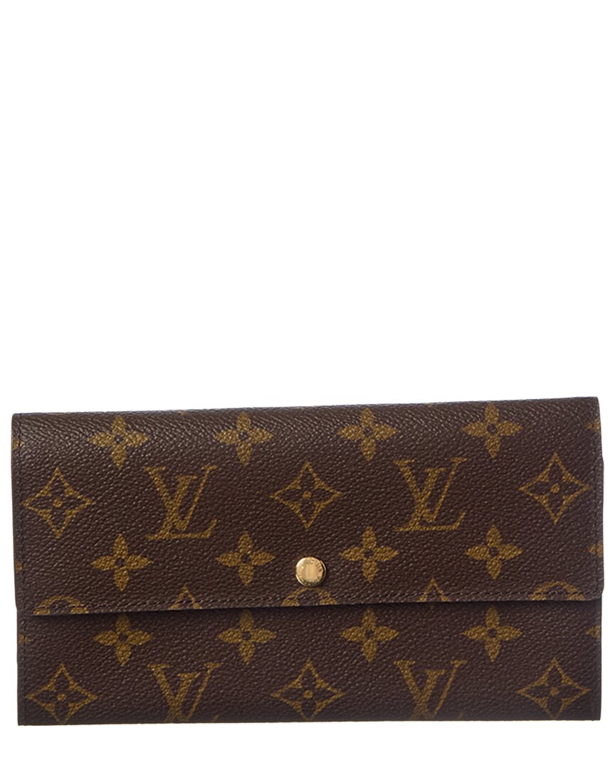 Louis Vuitton Louis Vuitton Brown Monogram Coated Canvas Wallet (Authentic Pre-Loved)