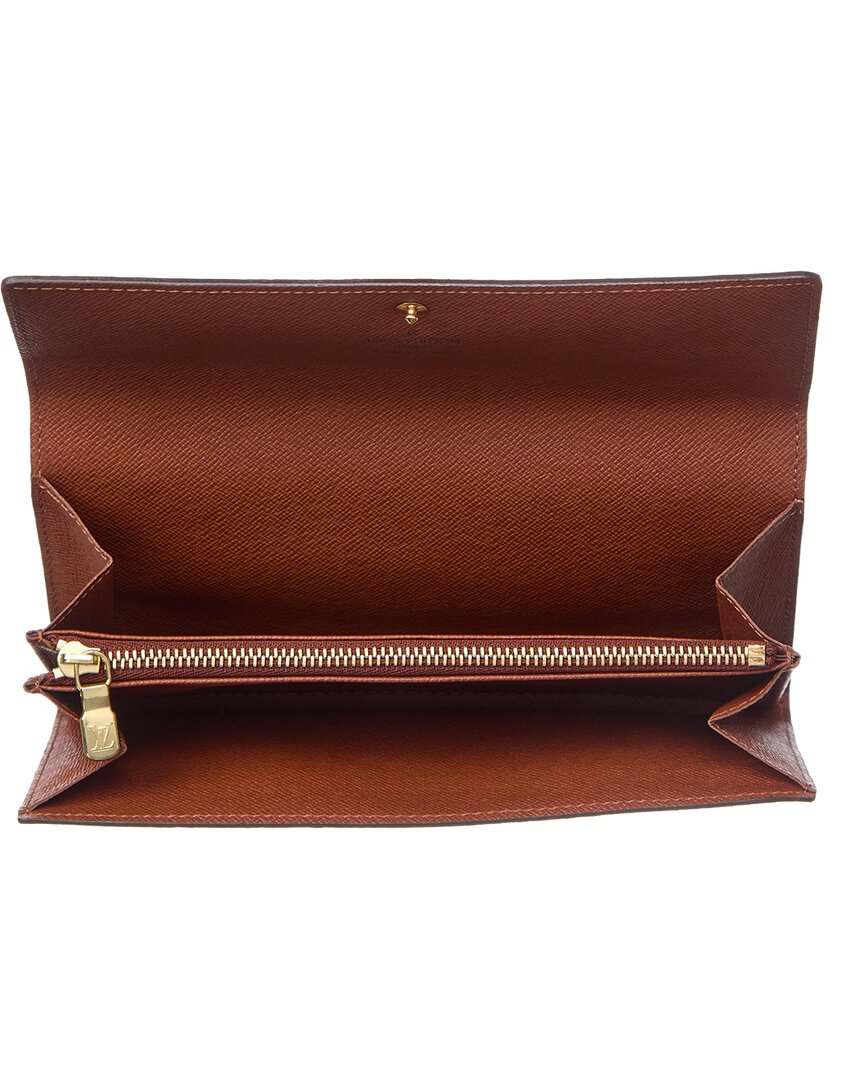 Louis Vuitton Louis Vuitton Brown Monogram Coated Canvas Wallet (Authentic Pre-Loved)