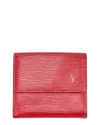 Louis Vuitton Louis Vuitton Red Epi Elise (Authentic Pre-Loved)
