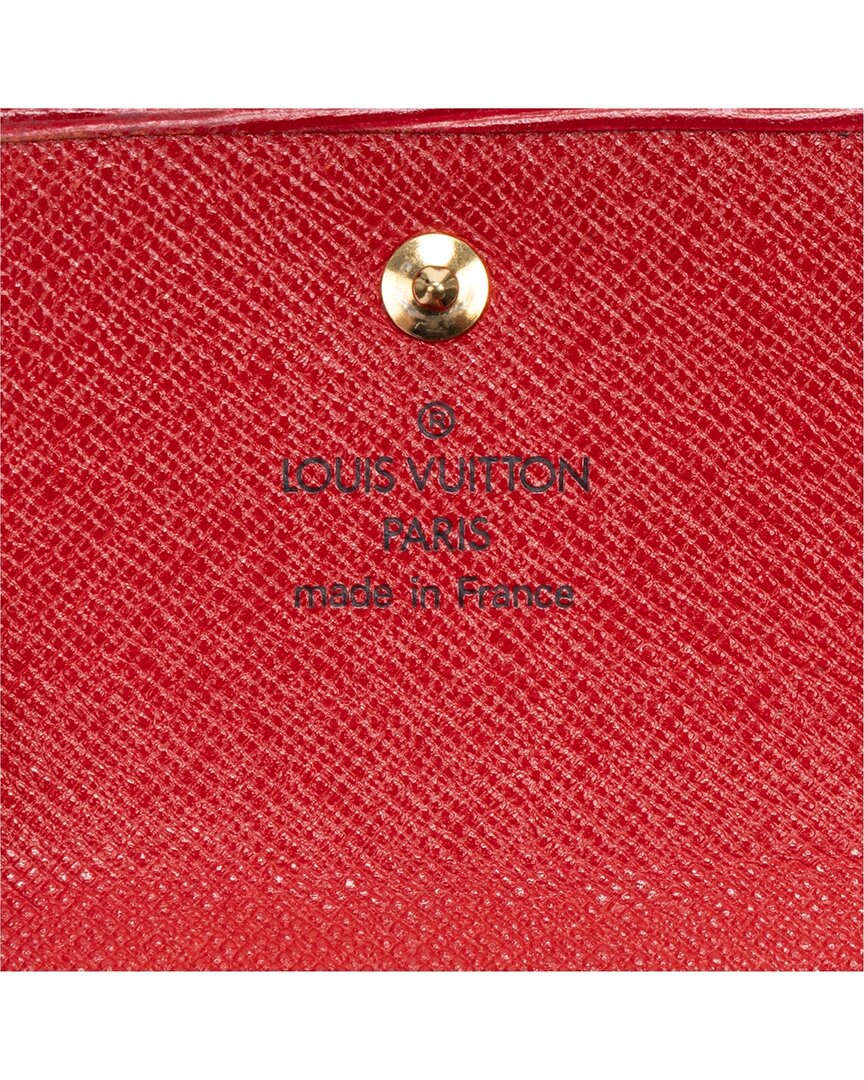 Louis Vuitton Louis Vuitton Red Epi Elise (Authentic Pre-Loved)