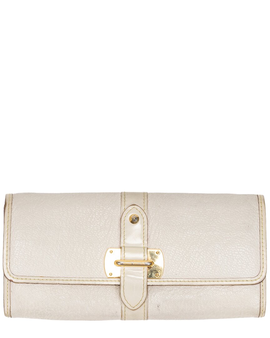Louis Vuitton Louis Vuitton Ivory Suhali Leather Le Fabuleux (Authentic Pre-Loved)