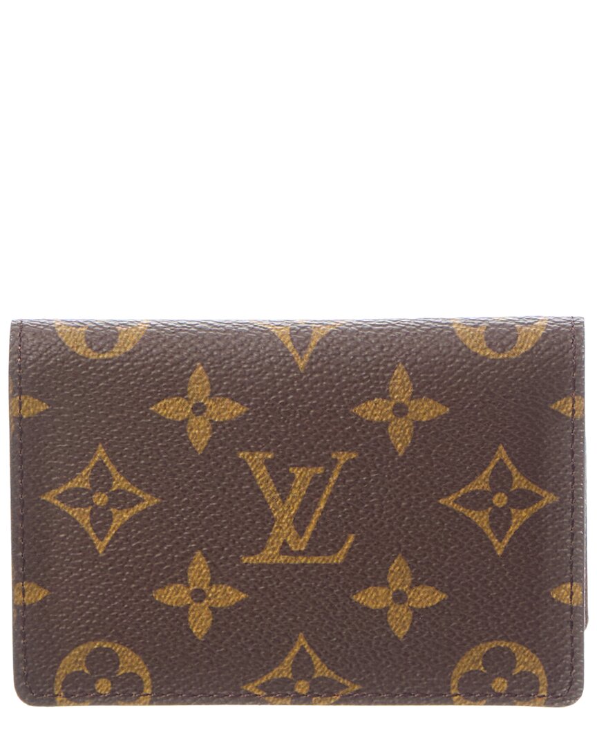 Louis Vuitton Louis Vuitton Monogram Canvas Card Case (Authentic Pre-Loved)