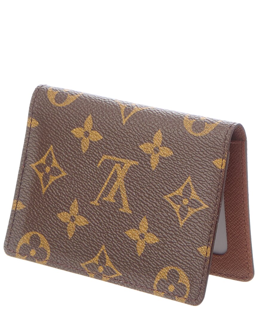 Louis Vuitton Louis Vuitton Monogram Canvas Card Case (Authentic Pre-Loved)