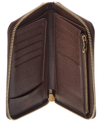 Louis Vuitton Louis Vuitton Brown Damier Ebene Zippy Compact Wallet (Authentic Pre-Loved)