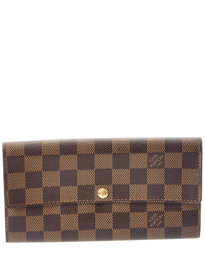 Louis Vuitton Louis Vuitton Brown Damier Ebene Sarah 10 (Authentic Pre-Loved)
