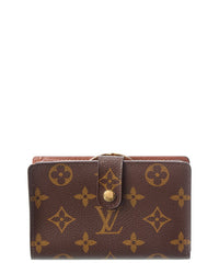 Louis Vuitton Pre-Owned Louis Vuitton Brown Monogram Canvas Portefeuille Viennois (Authentic Pre-