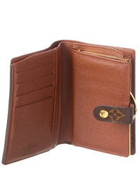 Louis Vuitton Pre-Owned Louis Vuitton Brown Monogram Canvas Portefeuille Viennois (Authentic Pre-