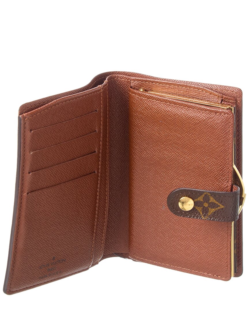 Louis Vuitton Pre-Owned Louis Vuitton Brown Monogram Canvas Portefeuille Viennois (Authentic Pre-