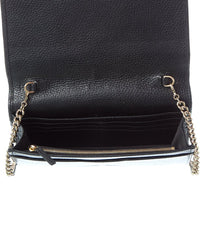 Gucci Gucci Black Pebbled Calfskin Leather Soho Wallet On Chain (Authentic Pre-Loved)