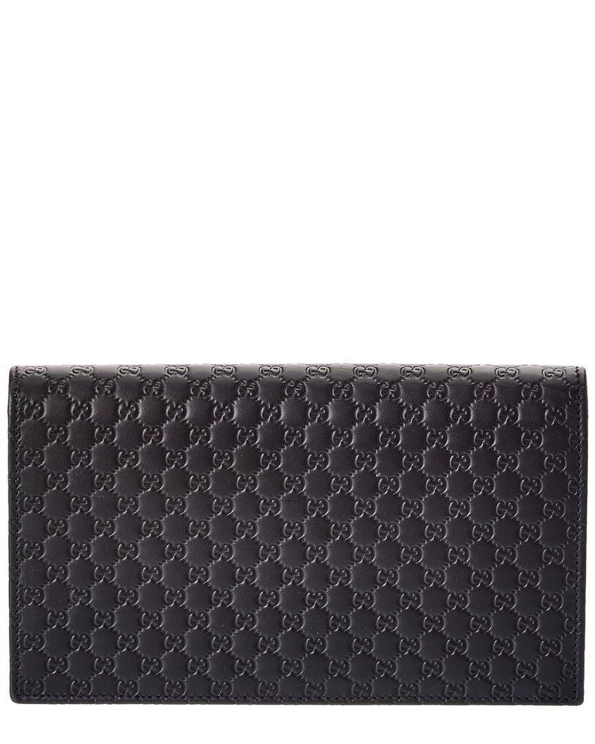 Gucci Gucci Black Soft Microguccissima Leather Wallet (Authentic Pre-Loved)