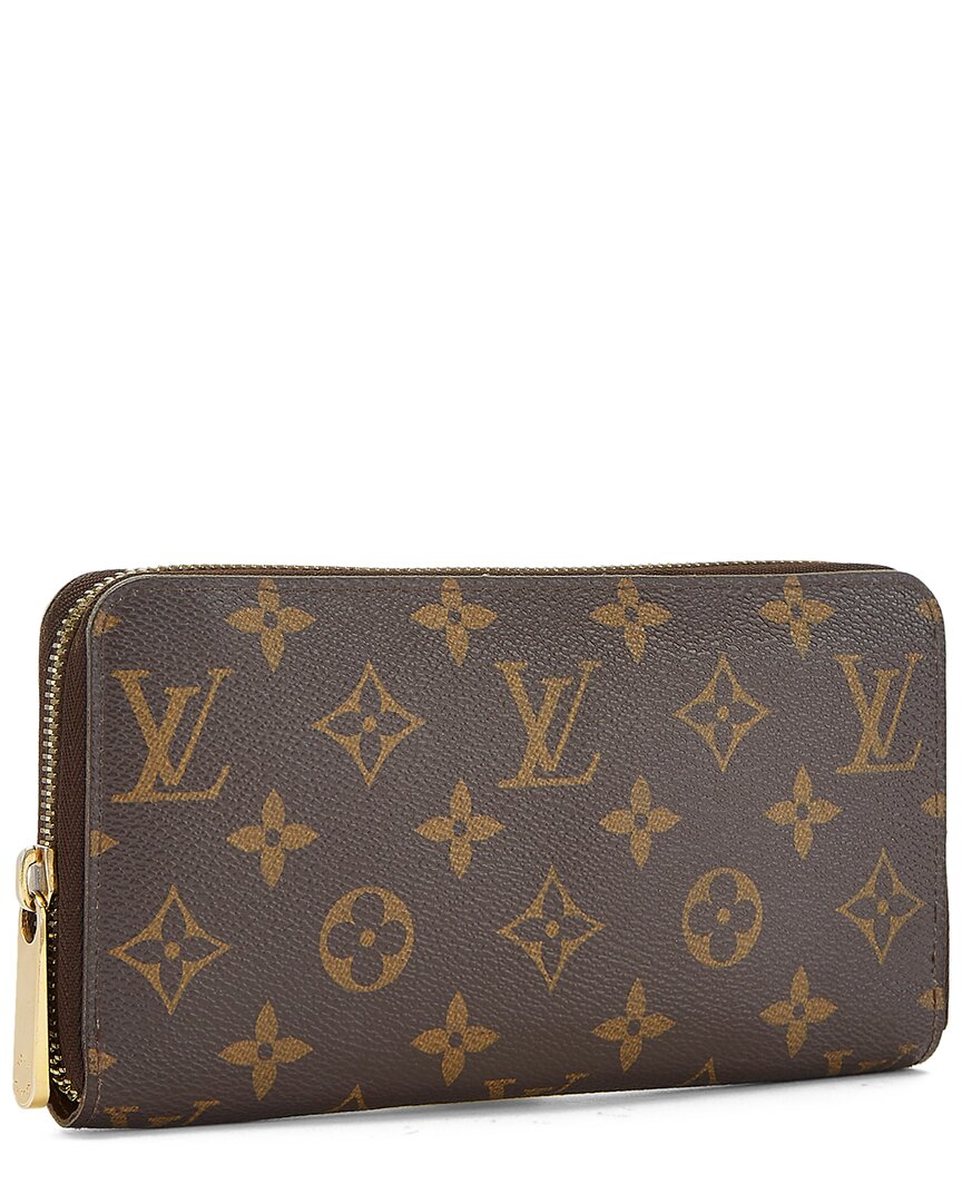Louis Vuitton Louis Vuitton Pink Monogram Coated Canvas Zippy Continental (Authentic Pre-