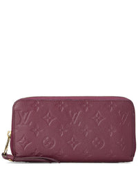 Louis Vuitton Louis Vuitton Pink Empreinte Leather Zippy Continental Wallet (Authentic Pre-