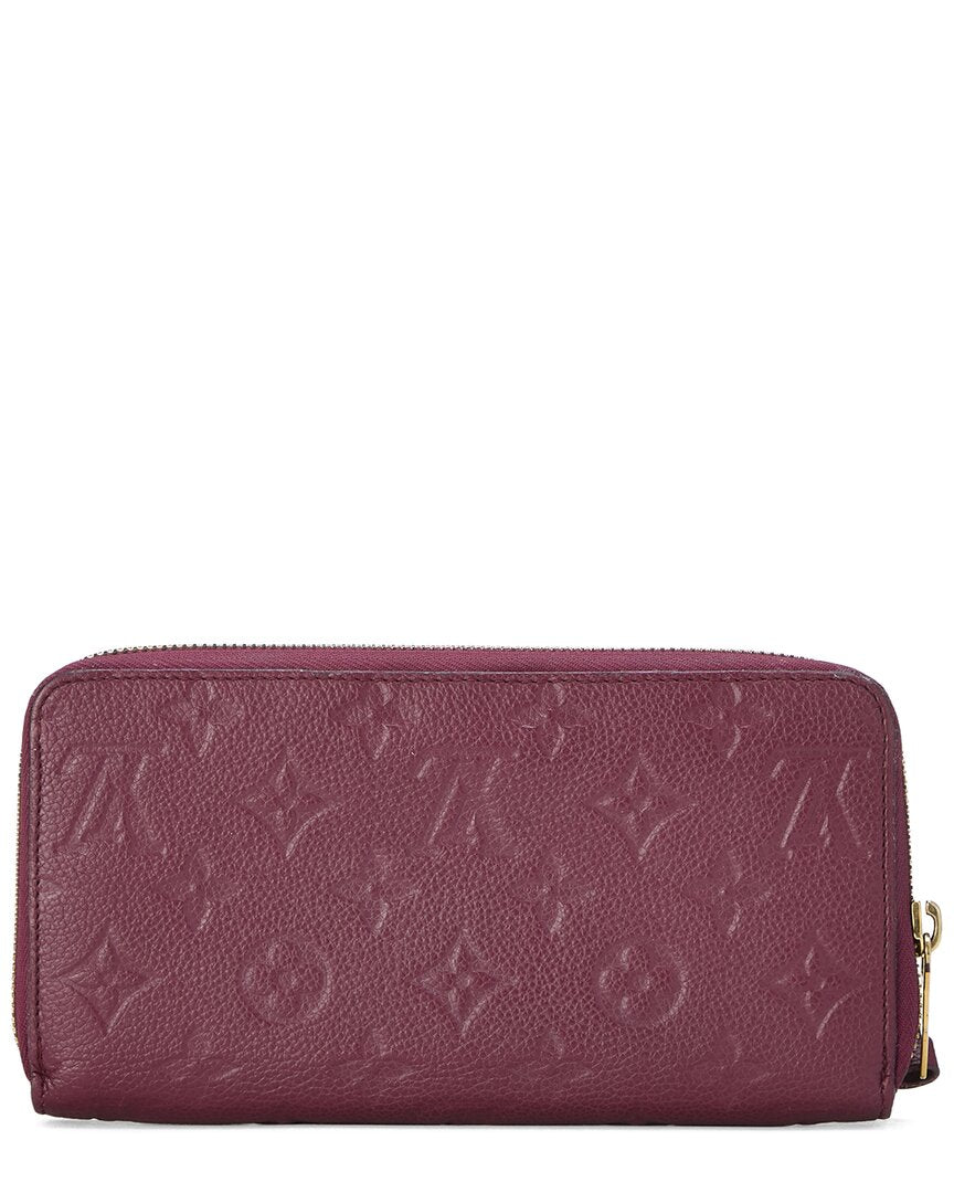 Louis Vuitton Louis Vuitton Pink Empreinte Leather Zippy Continental Wallet (Authentic Pre-