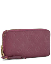 Louis Vuitton Louis Vuitton Pink Empreinte Leather Zippy Continental Wallet (Authentic Pre-