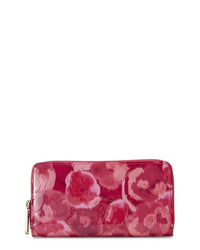 Louis Vuitton Louis Vuitton Pink Monogram Vernis Ikat Zippy Continental Wallet (Authentic