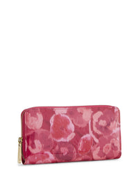 Louis Vuitton Louis Vuitton Pink Monogram Vernis Ikat Zippy Continental Wallet (Authentic