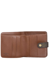 Louis Vuitton Louis Vuitton Brown Monogram Coated Canvas Compact Wallet (Authentic Pre-