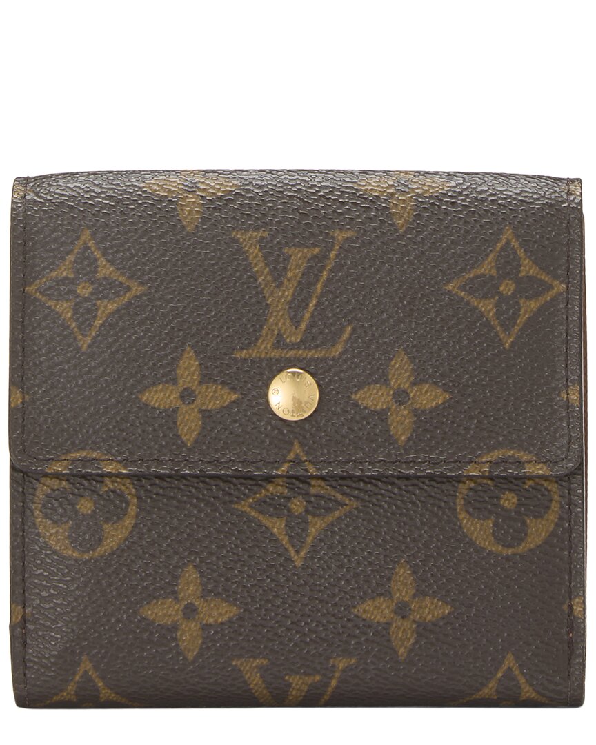 Louis Vuitton Louis Vuitton Brown Monogram Coated Canvas Elise Wallet (Authentic Pre-Loved)