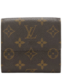 Louis Vuitton Louis Vuitton Brown Monogram Coated Canvas Elise Wallet (Authentic Pre-Loved)