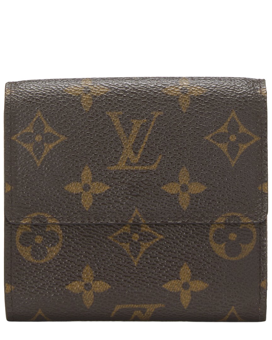 Louis Vuitton Louis Vuitton Brown Monogram Coated Canvas Elise Wallet (Authentic Pre-Loved)
