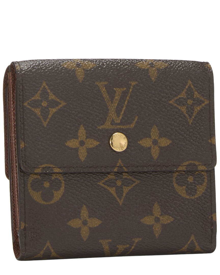 Louis Vuitton Louis Vuitton Brown Monogram Coated Canvas Elise Wallet (Authentic Pre-Loved)