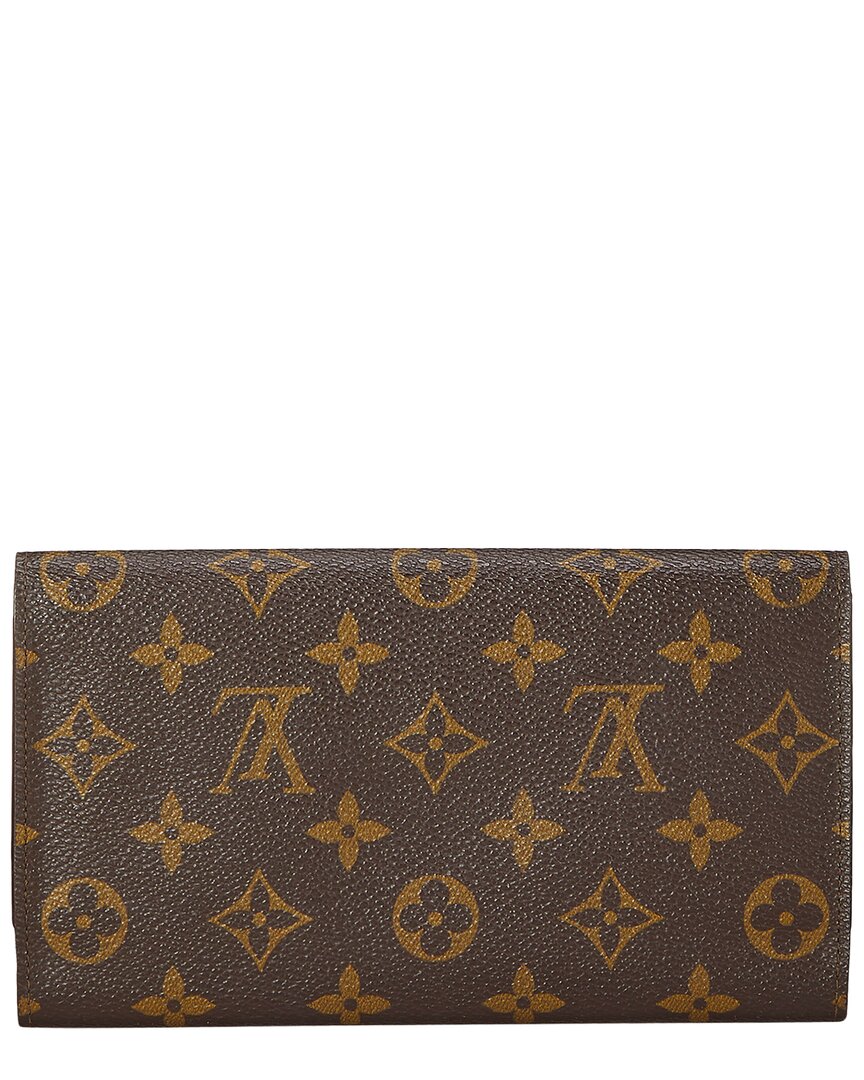 Louis Vuitton Louis Vuitton Brown Monogram Coated Canvas Porte Tresor International Wallet