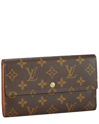 Louis Vuitton Louis Vuitton Brown Monogram Coated Canvas Porte Tresor International Wallet