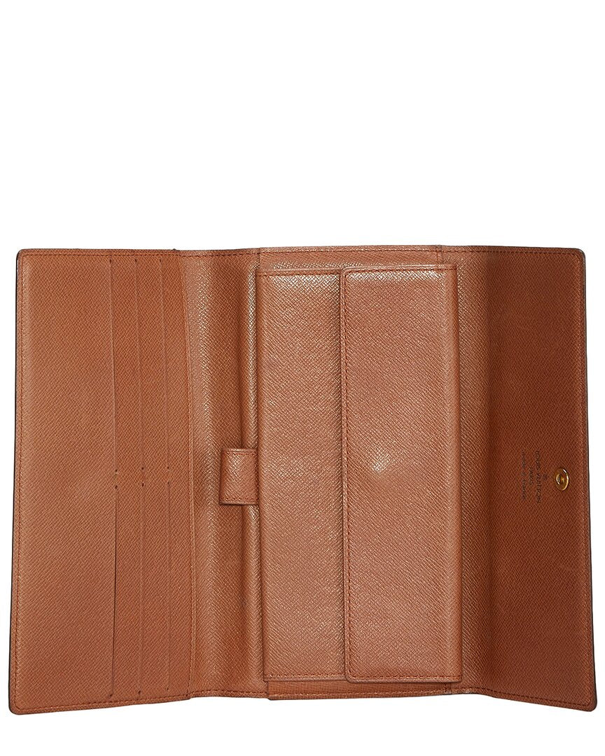 Louis Vuitton Louis Vuitton Brown Monogram Coated Canvas Porte Tresor International Wallet