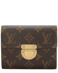 Louis Vuitton Louis Vuitton Brown Monogram Coated Canvas Koala Wallet (Authentic Pre-Loved)