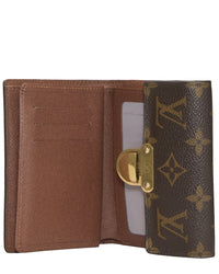 Louis Vuitton Louis Vuitton Brown Monogram Coated Canvas Koala Wallet (Authentic Pre-Loved)