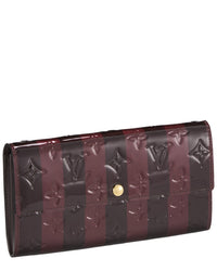 Louis Vuitton Louis Vuitton Purple Monogram Vernis Purple Rayures Sarah (Authentic Pre-