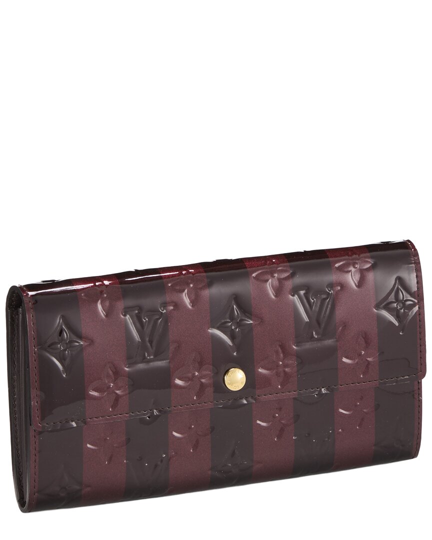 Louis Vuitton Louis Vuitton Purple Monogram Vernis Purple Rayures Sarah (Authentic Pre-