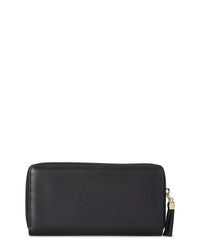 Pre-Owned Gucci Black Leather Soho Zip Around Wallet (Authentic Pre-Loved)