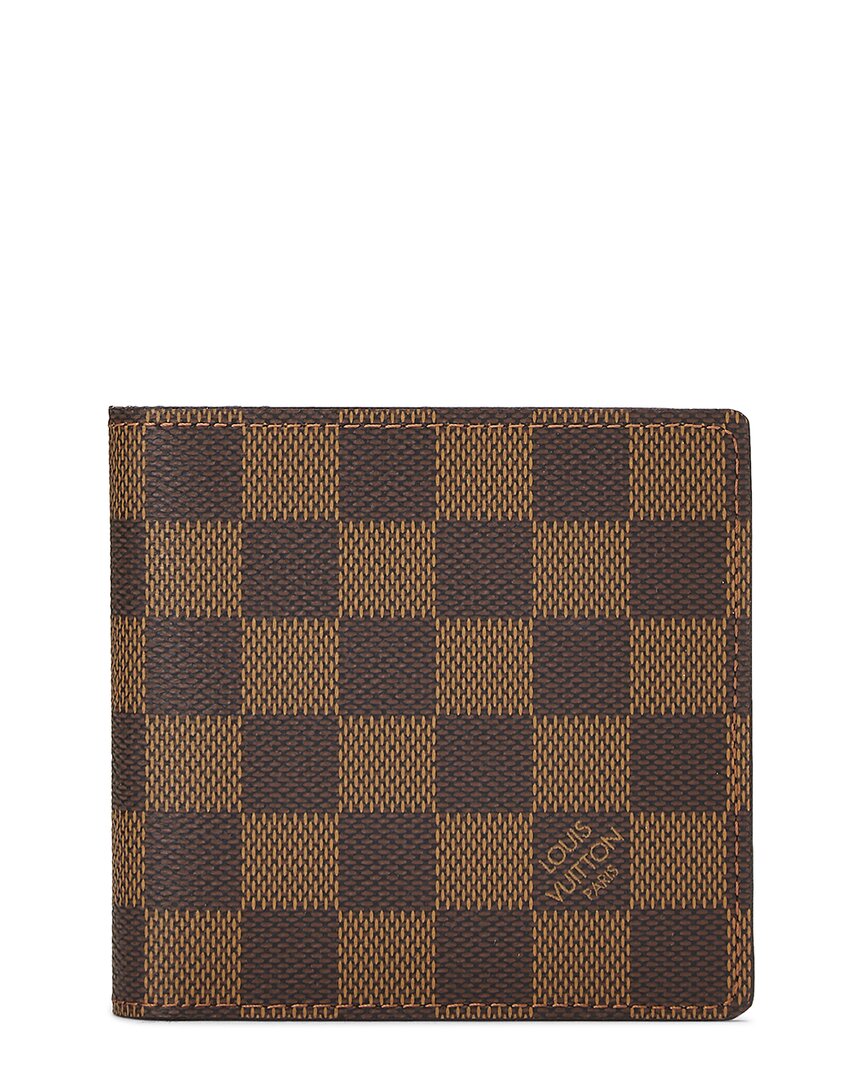 Pre-Owned Louis Vuitton Brown Damier Ebene Marco (Authentic Pre-Loved)