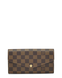 Pre-Owned Louis Vuitton Brown Damier Ebene Sarah Nm (Authentic Pre-Loved)
