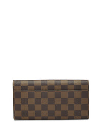Pre-Owned Louis Vuitton Brown Damier Ebene Sarah Nm (Authentic Pre-Loved)