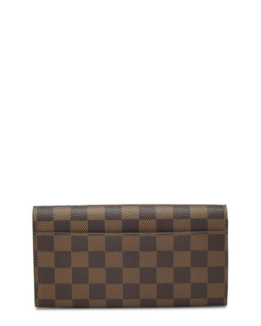 Pre-Owned Louis Vuitton Brown Damier Ebene Sarah Nm (Authentic Pre-Loved)