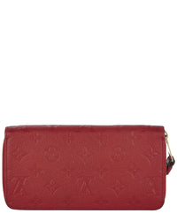 Pre-Owned Louis Vuitton Red Empreinte Zippy (Authentic Pre-Loved)