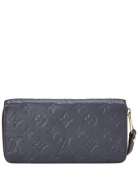 Pre-Owned Louis Vuitton Navy Empreinte Zippy (Authentic Pre-Loved)