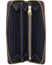 Pre-Owned Louis Vuitton Navy Empreinte Zippy (Authentic Pre-Loved)