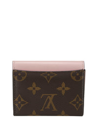Pre-Owned Louis Vuitton Pink Monogram Canvas Zoe Wallet (Authentic Pre-Loved)