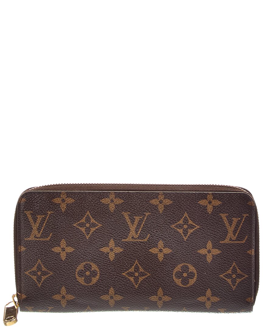 Louis Vuitton Louis Vuitton Brown Monogram Coated Canvas Zippy Wallet (Authentic Pre-Loved)