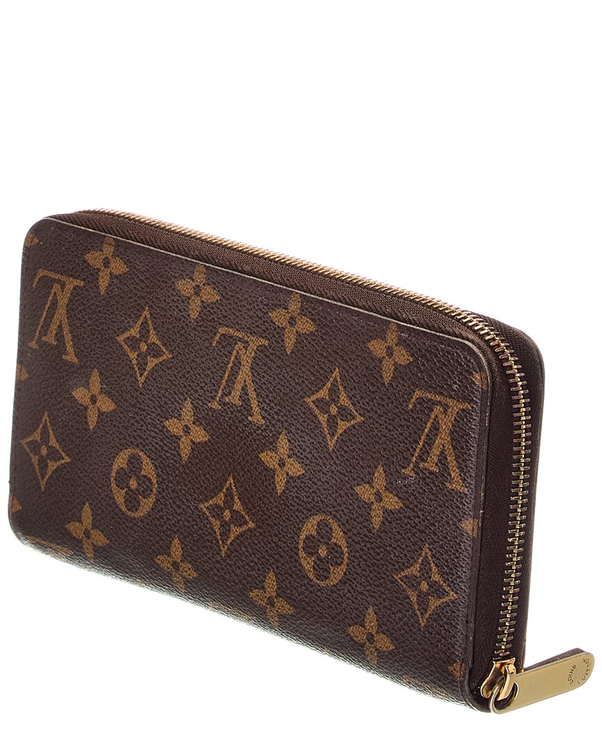 Louis Vuitton Louis Vuitton Brown Monogram Coated Canvas Zippy Wallet (Authentic Pre-Loved)