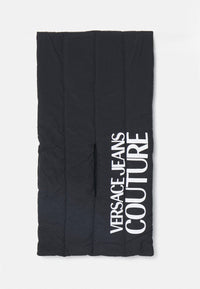 Versace Jeans Couture Signature Black Puffer Mens Shrug Shawl