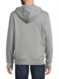 Versace Jeans Couture Ice Grey Cotton Mens Signature Hoodie