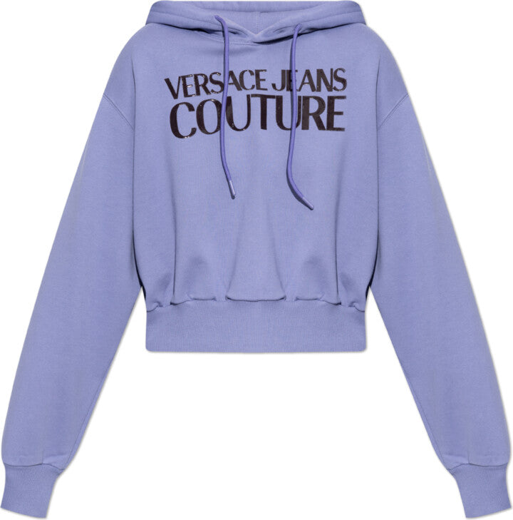 Versace Jeans Couture Twilight Signature Screen Printed Womens Sweatshirt-