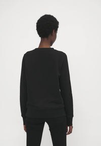 Versace Jeans Couture Black Signature Screen Printed Sweatshirt-