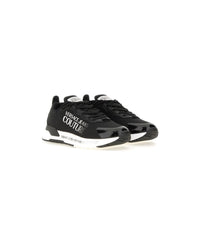 Versace Jeans Couture Black Low-Top Chunky Womens Sneakers