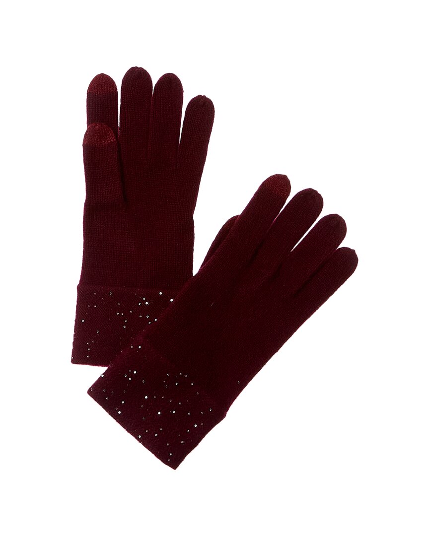 Sofiacashmere Sequin Cashmere Gloves