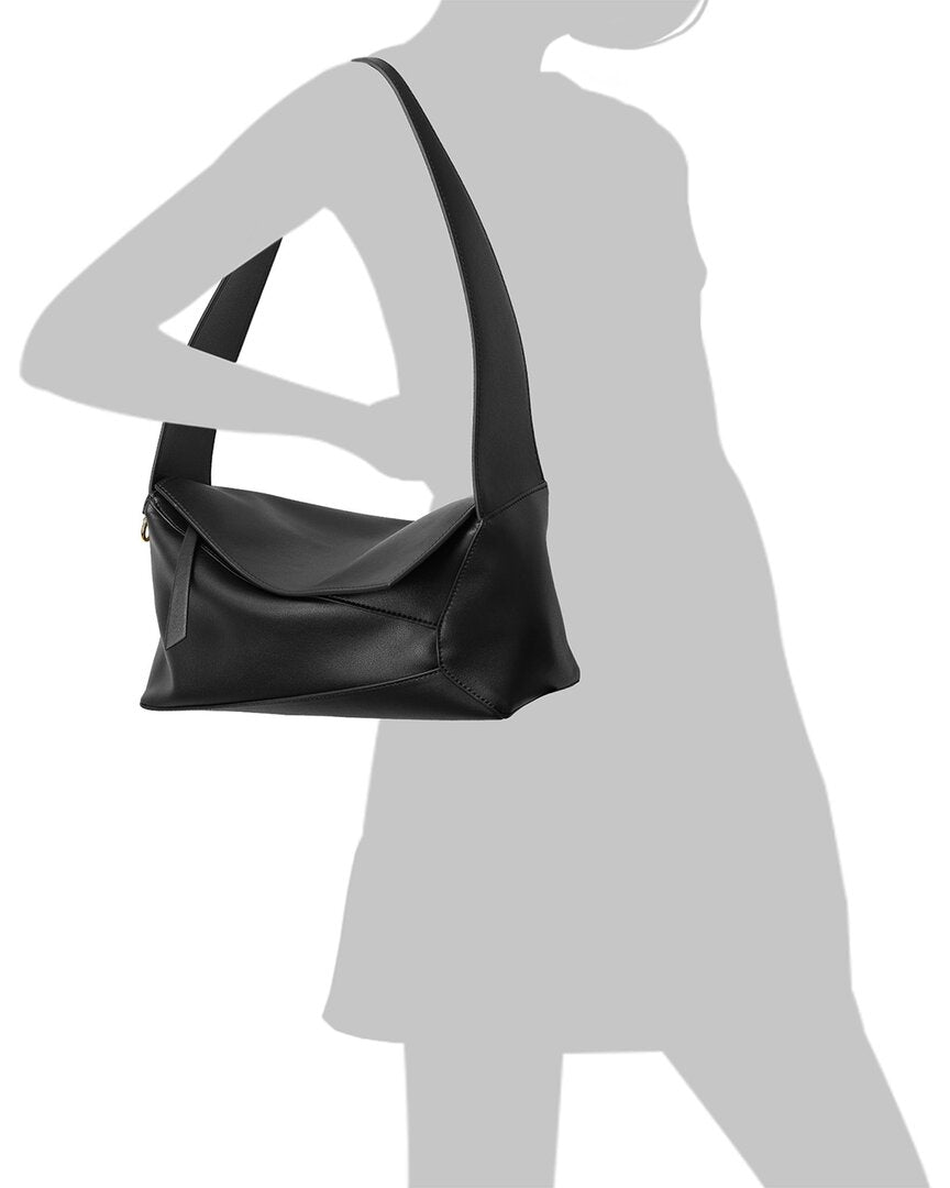 Tiffany & Fred Paris Nappa Leather Hobo Bag